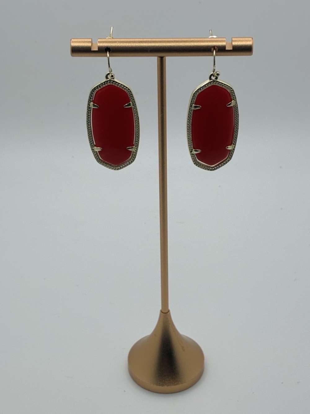 Kendra Scott red Elle earrings